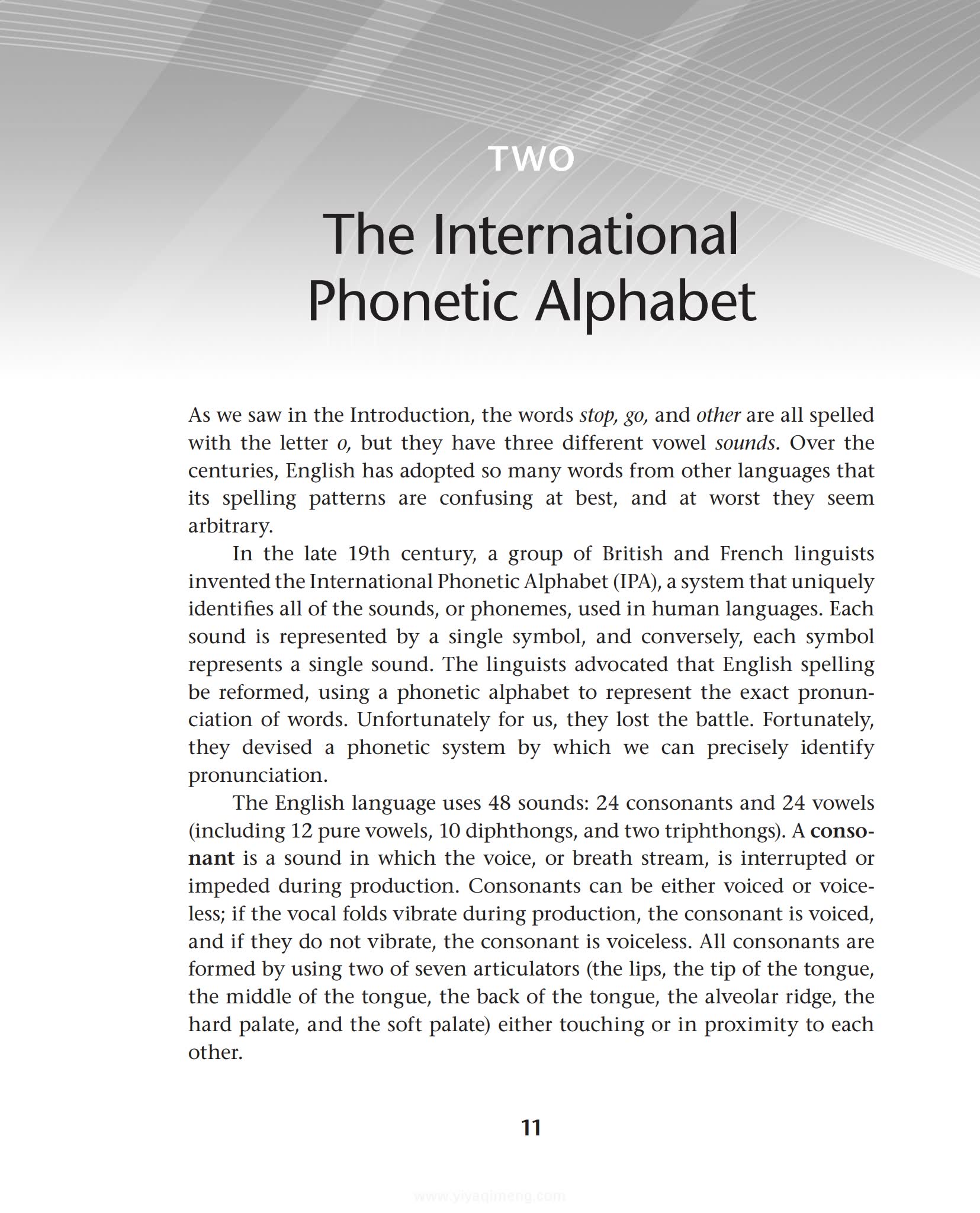 Perfecting Your English Pronunciation：从“模仿声音”走向“控制发音肌肉”的发音训练课