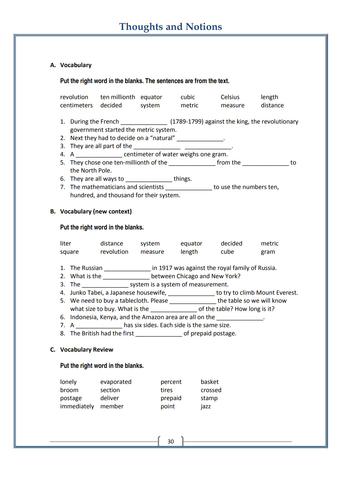 Reading and Vocabulary Development经典英语阅读与词汇发展教材