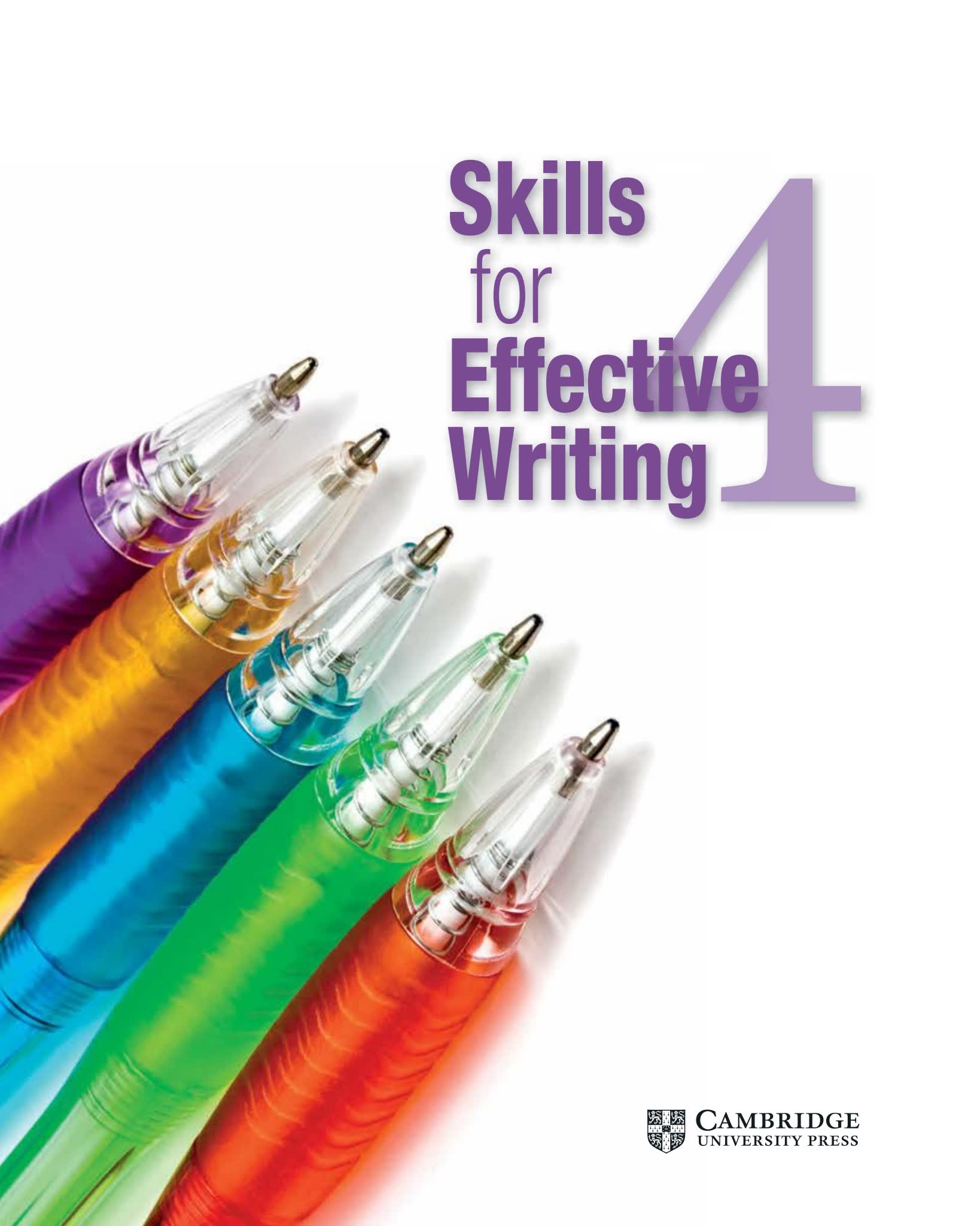 Cambridge Skills for Effective Writing剑桥写作专项技能训练系列