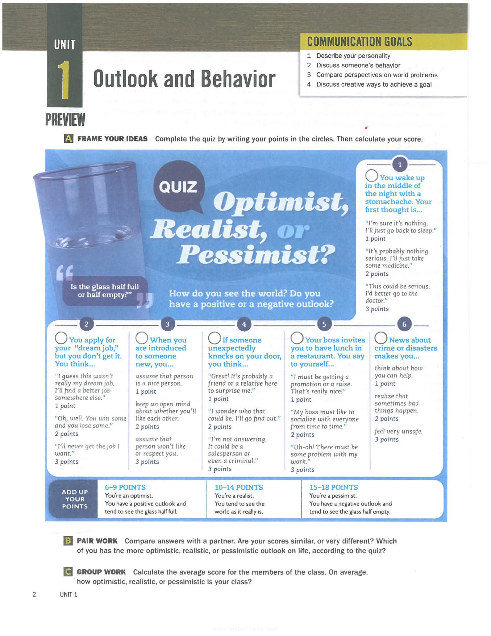 Pearson Longman Summit第三版 美式英语成人教材