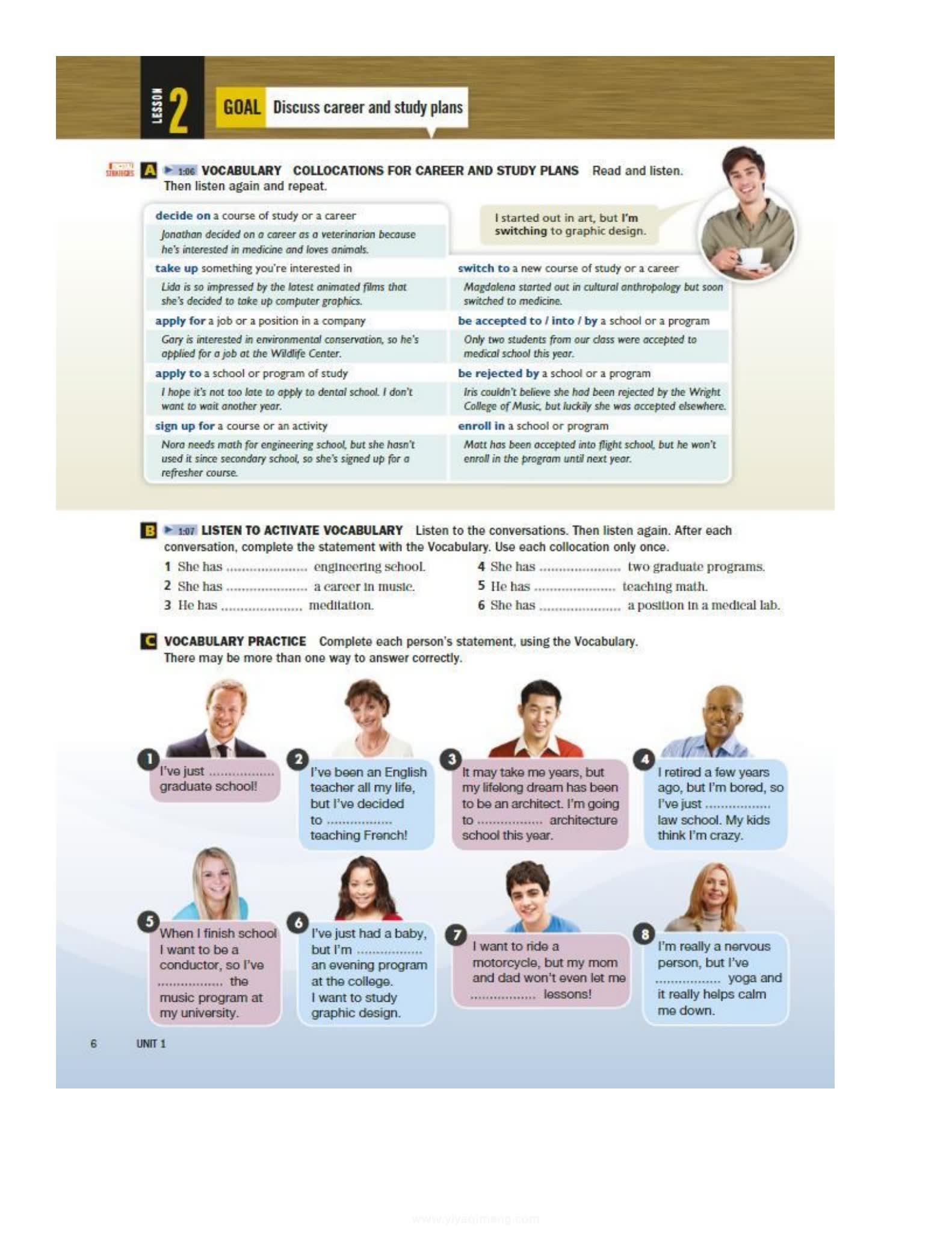 Pearson Longman Summit第三版 美式英语成人教材