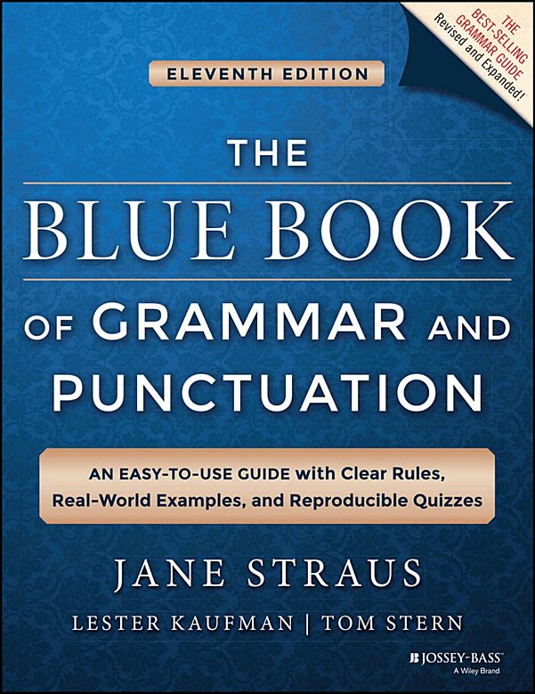 The Blue Book of Grammar and Punctuation实用型经典英语语法与标点教材
