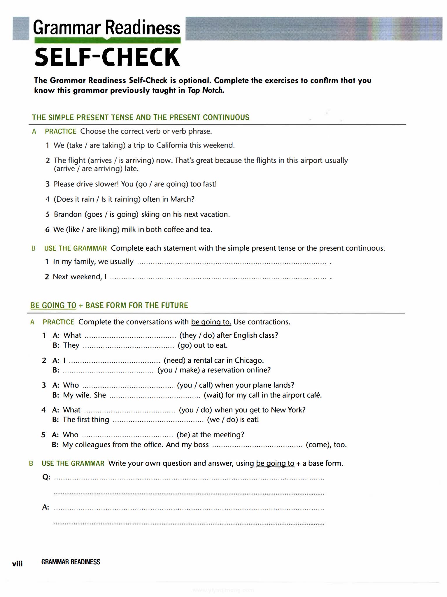 Pearson Top Notch 培生成人英语经典教材