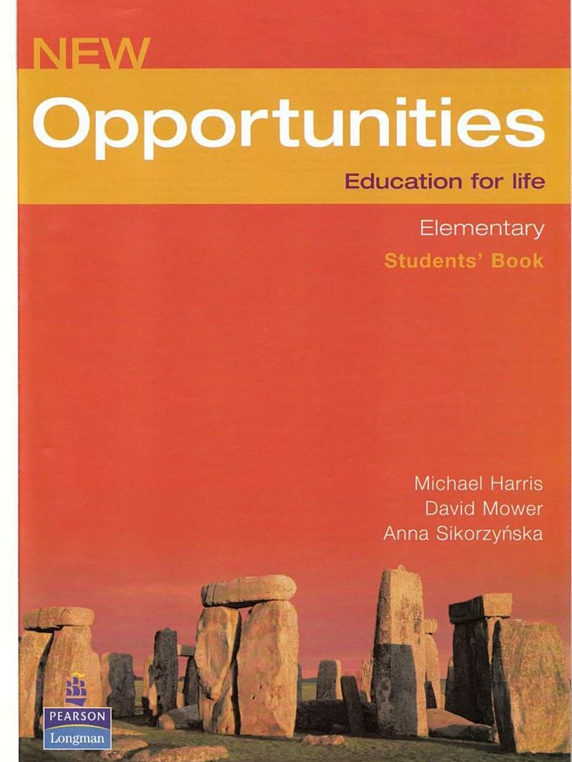 Longman Pearson New Opportunities 朗文培生青少年国际英语教材