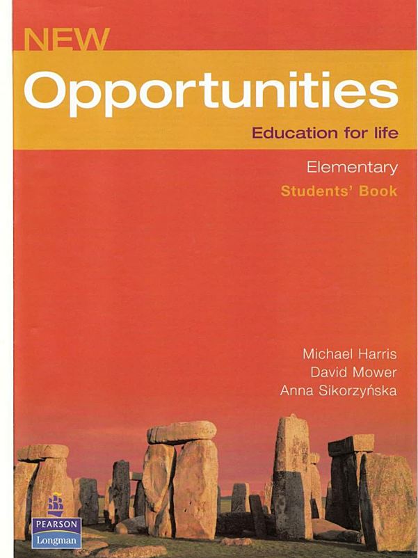 Longman Pearson New Opportunities 朗文培生青少年国际英语教材