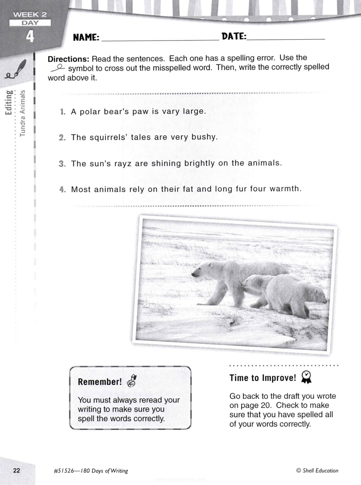 180 Days of Writing 美式小学英语写作练习册