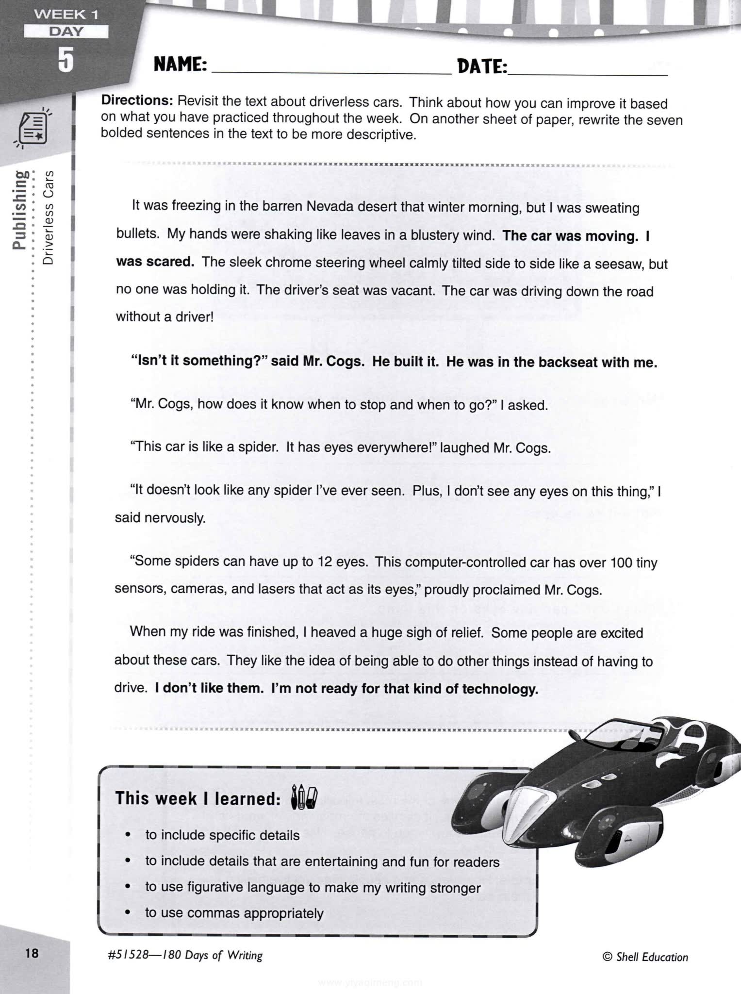 180 Days of Writing 美式小学英语写作练习册