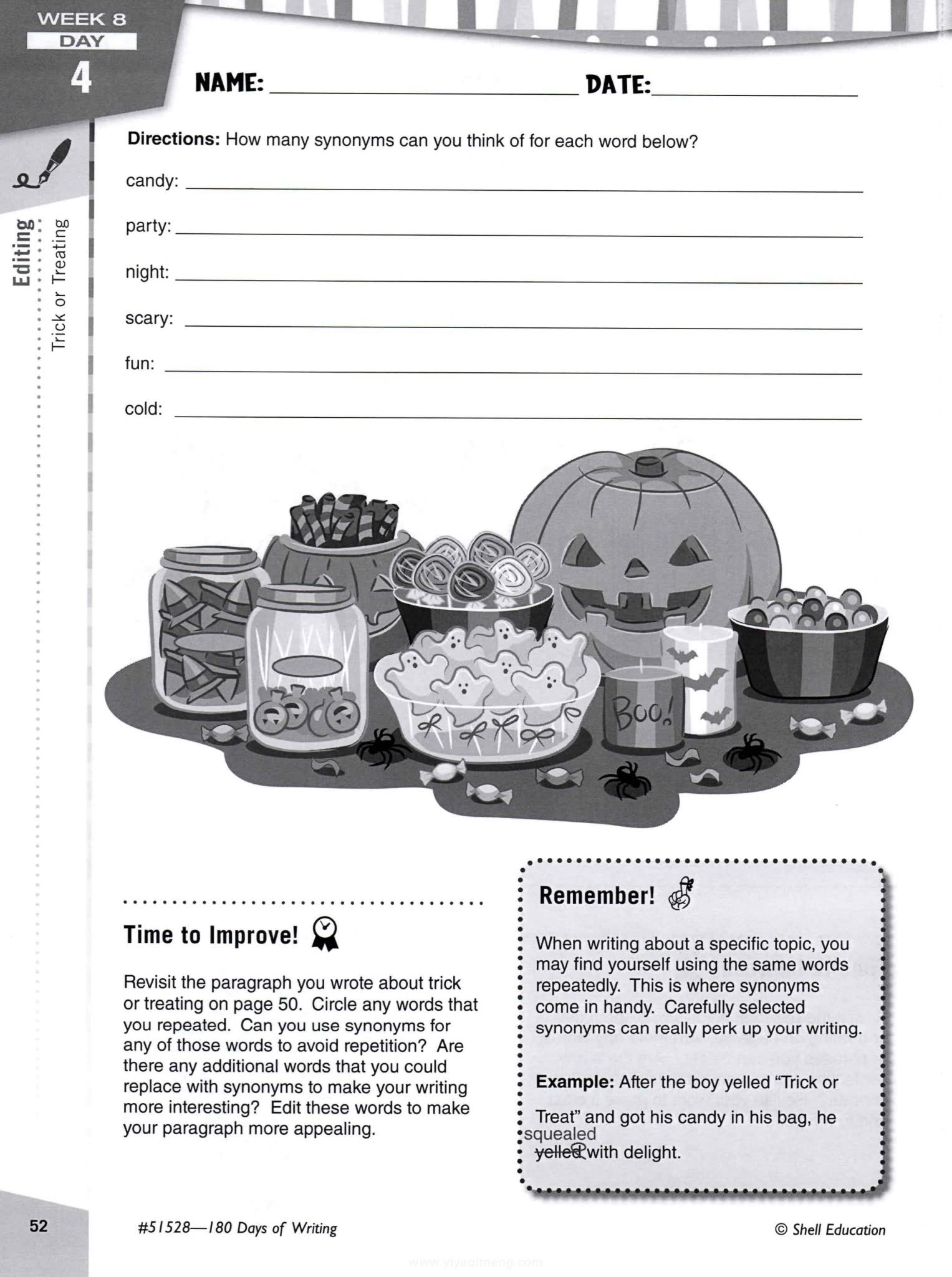 180 Days of Writing 美式小学英语写作练习册