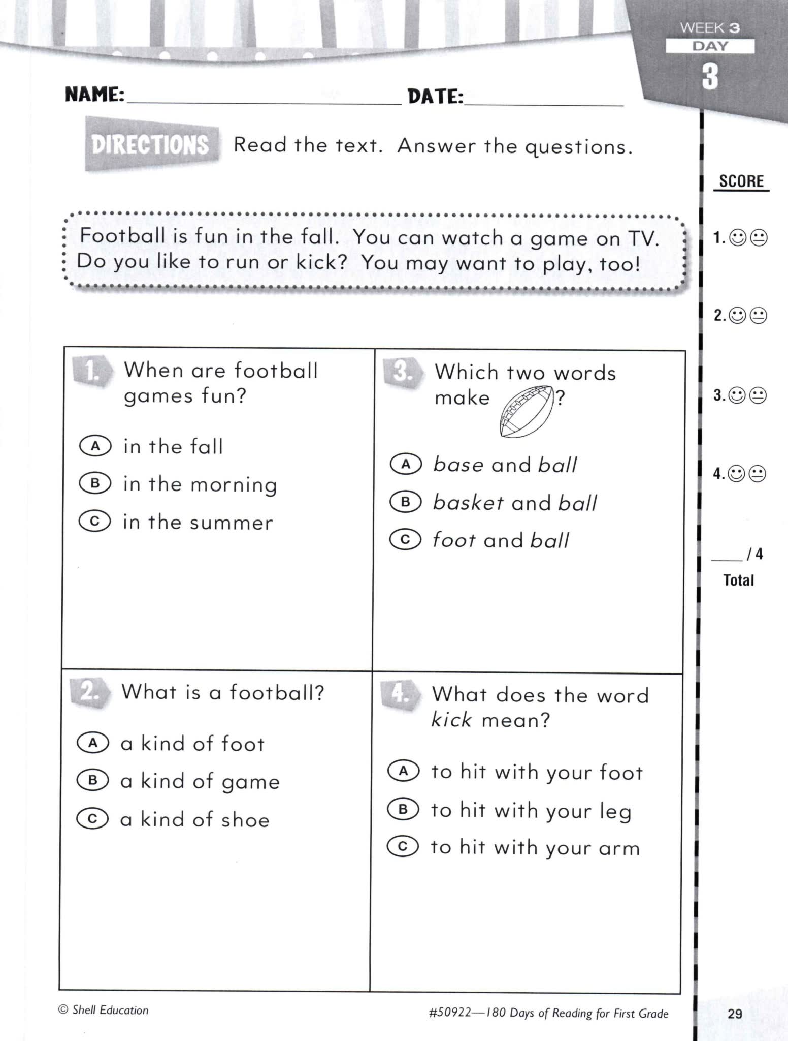 180 Days of Reading 美式英语阅读练习册