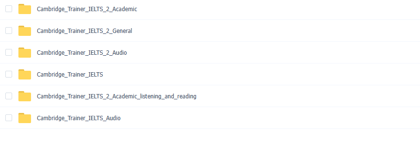Cambridge IELTS Trainer 剑桥雅思备考官方体系教材