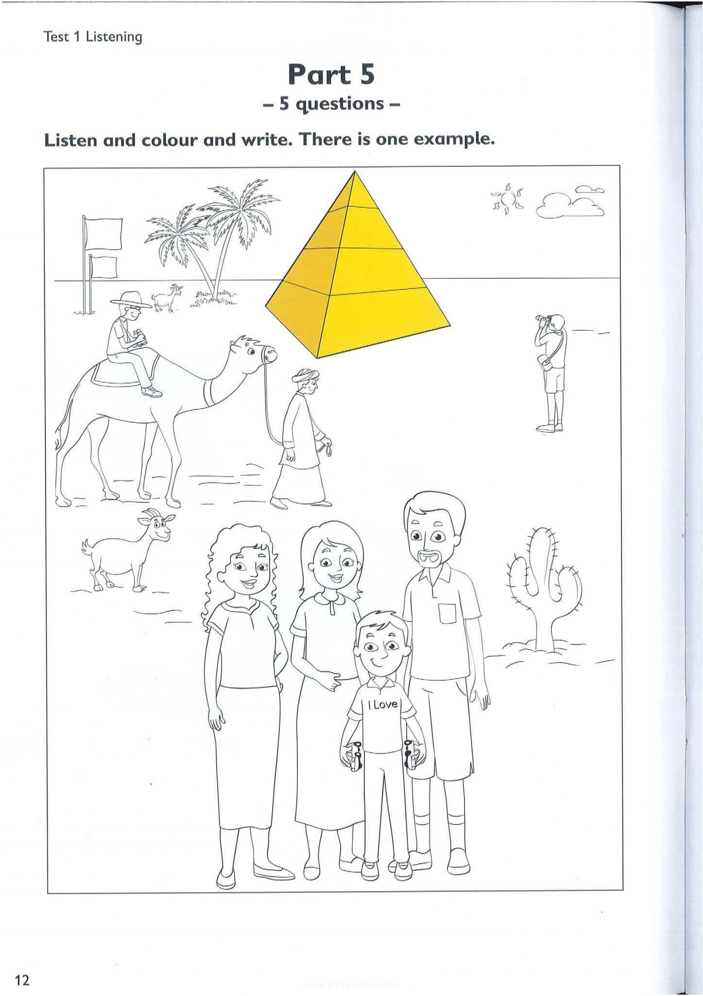 Collins Practice Tests for YLE 柯林斯YLE备考教材