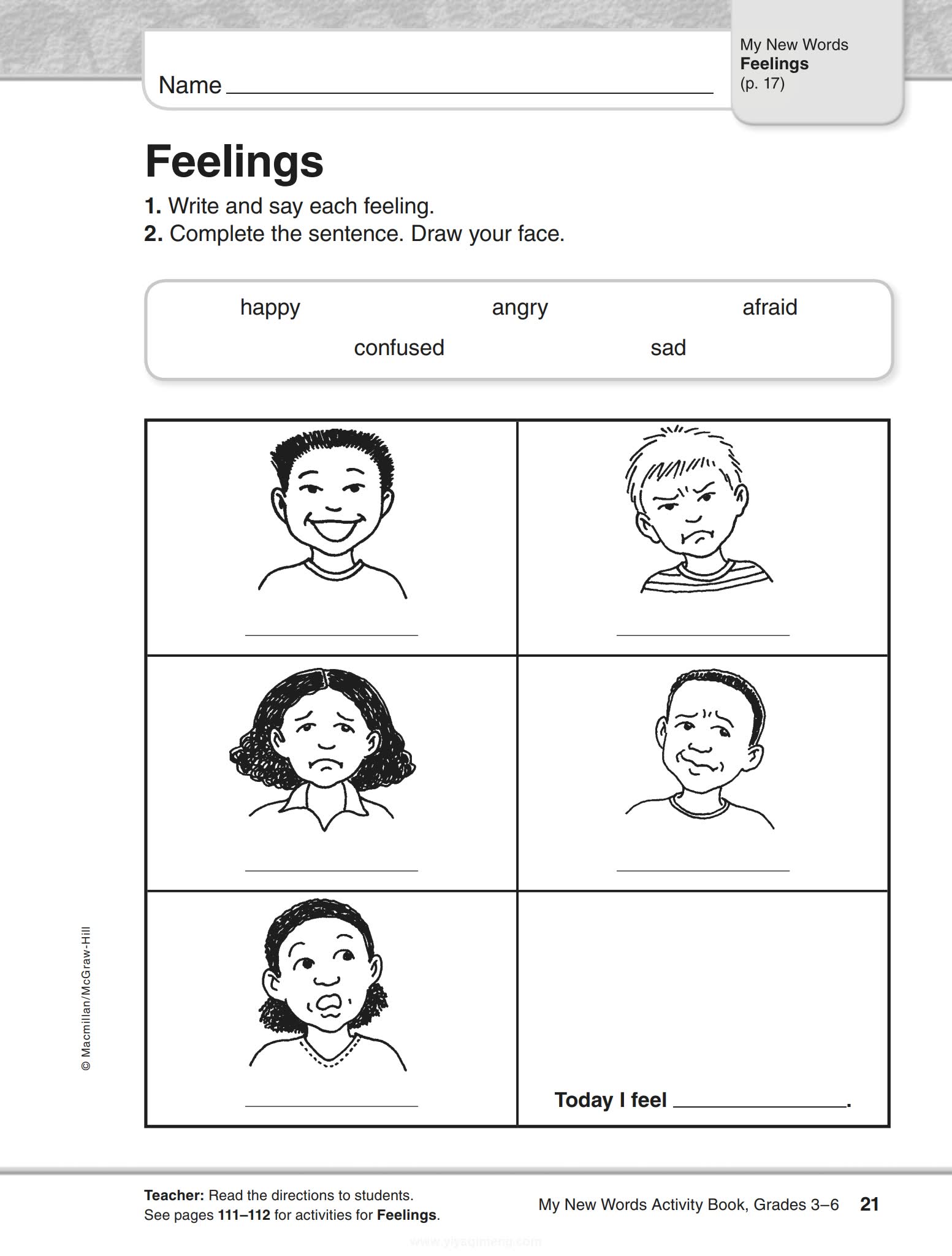 My New Words美国加州小学高颜值词汇启蒙教材