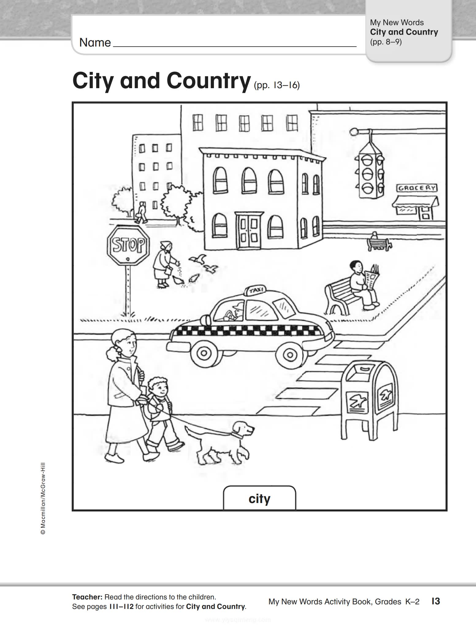 My New Words美国加州小学高颜值词汇启蒙教材