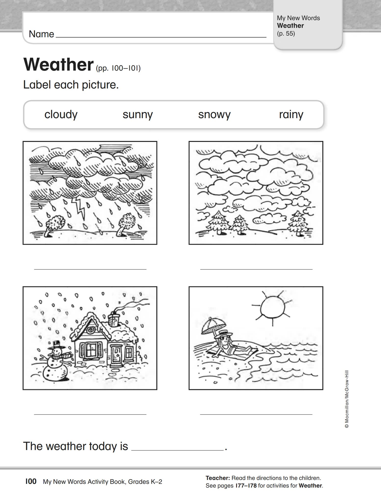 My New Words美国加州小学高颜值词汇启蒙教材