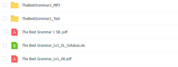 AList The Best Grammar 少儿英语语法教材