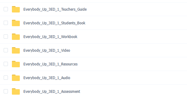 牛津Everybody Up教材第三版 电子版PDF 夸克百度云网盘下载