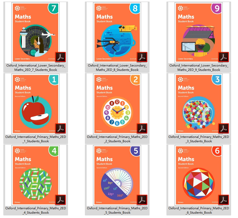 Oxford International Maths(Primary & Lower-Secondary)第二版
