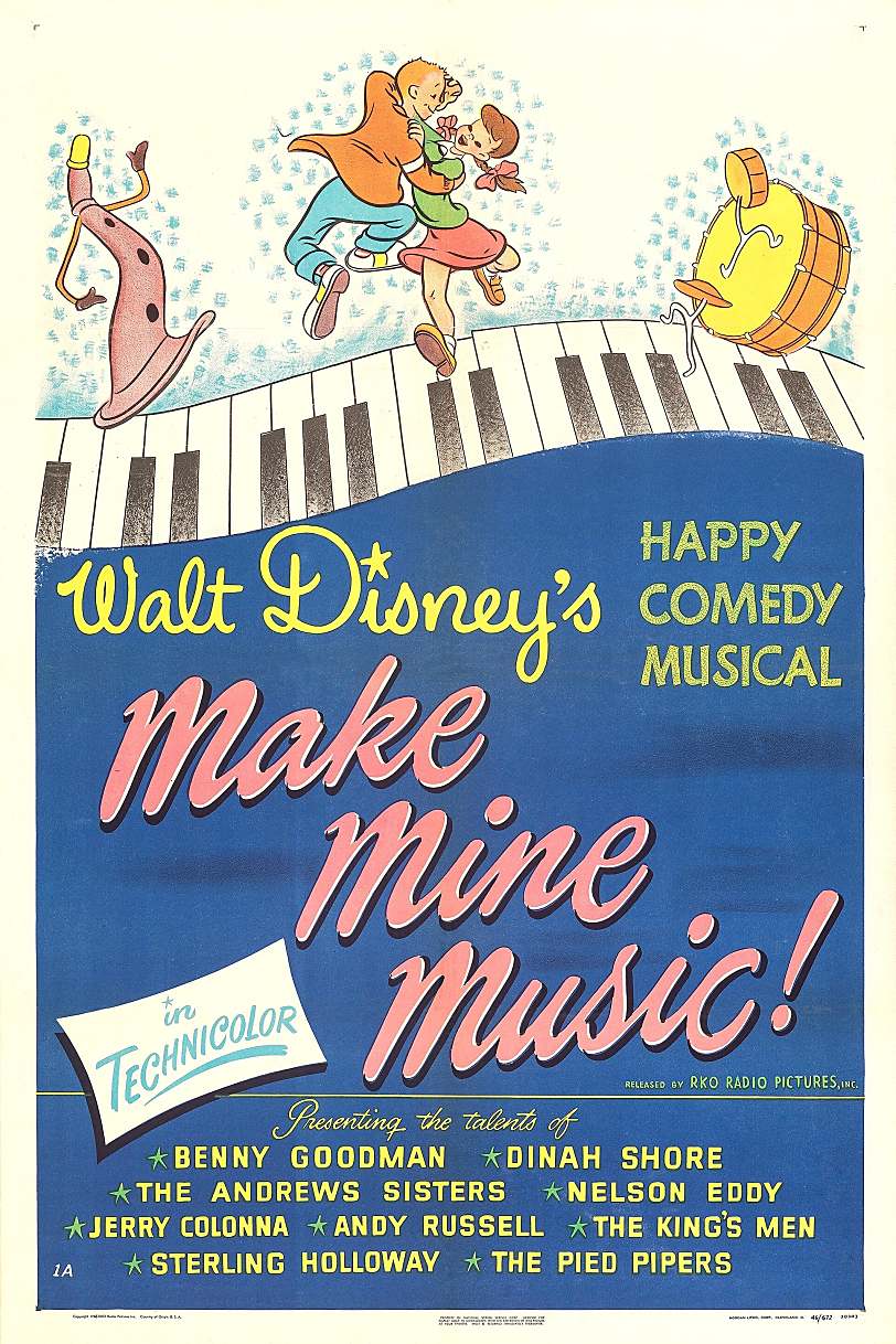 我谱上乐章Make Mine Music 迪士尼经典动画