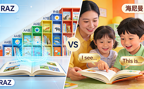 RAZ分级阅读和海尼曼哪个好？10维度深度对比测评