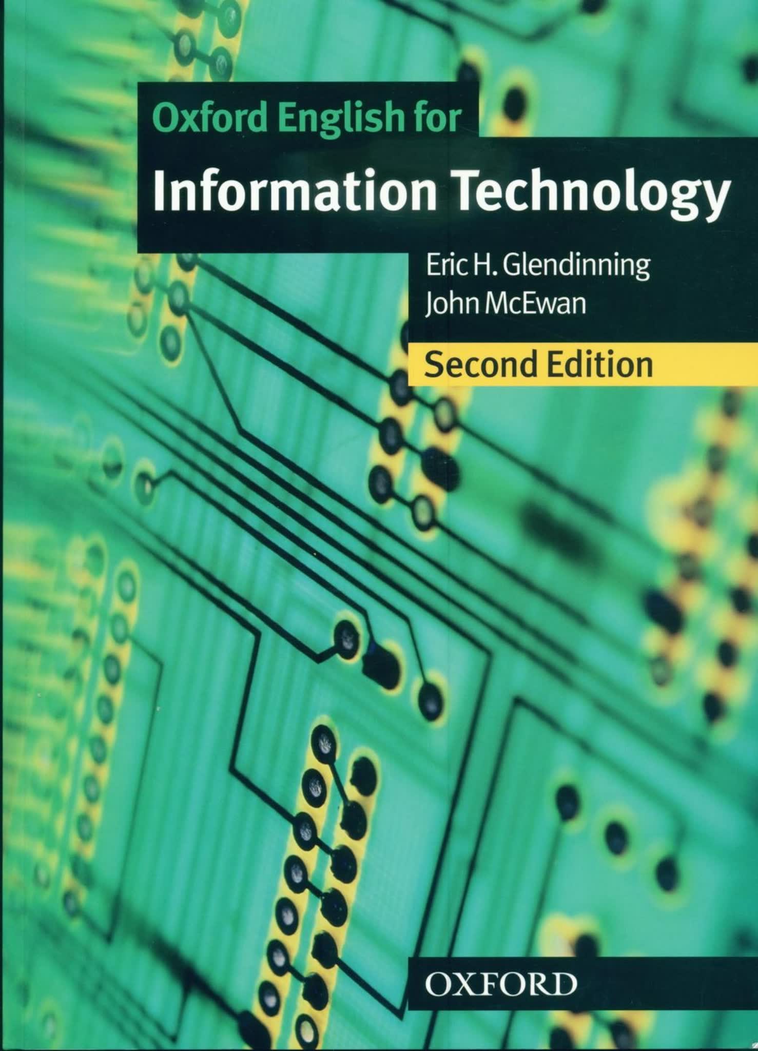 Oxford English for Information Technology 牛津IT 行业英语教材 电子版PDF 夸克百度云网盘下载