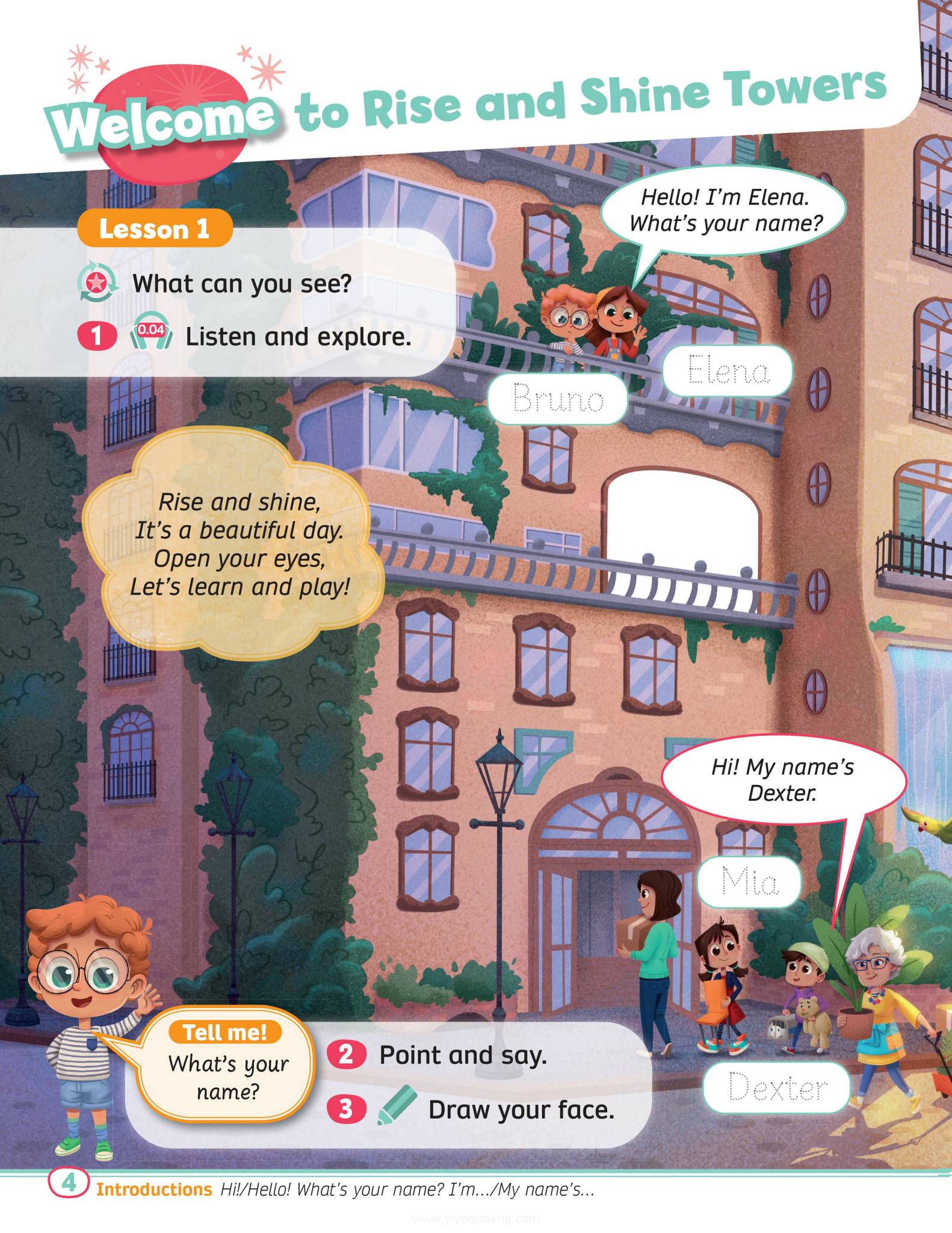 Pearson Rise and Shine 培生小学英语教材 电子版PDF 夸克百度云网盘下载