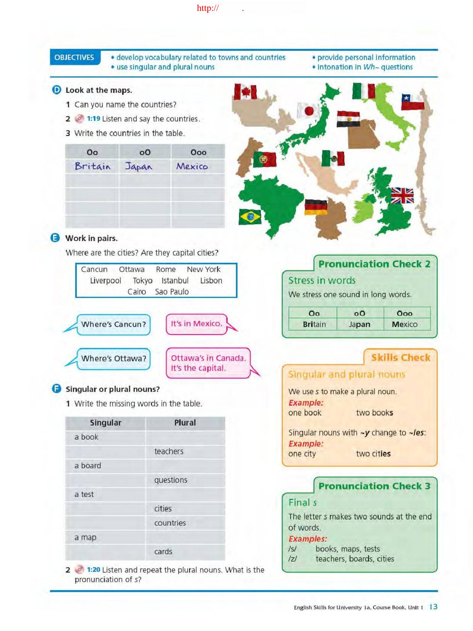 English Skills for University Garnet 大学生学术英语教材