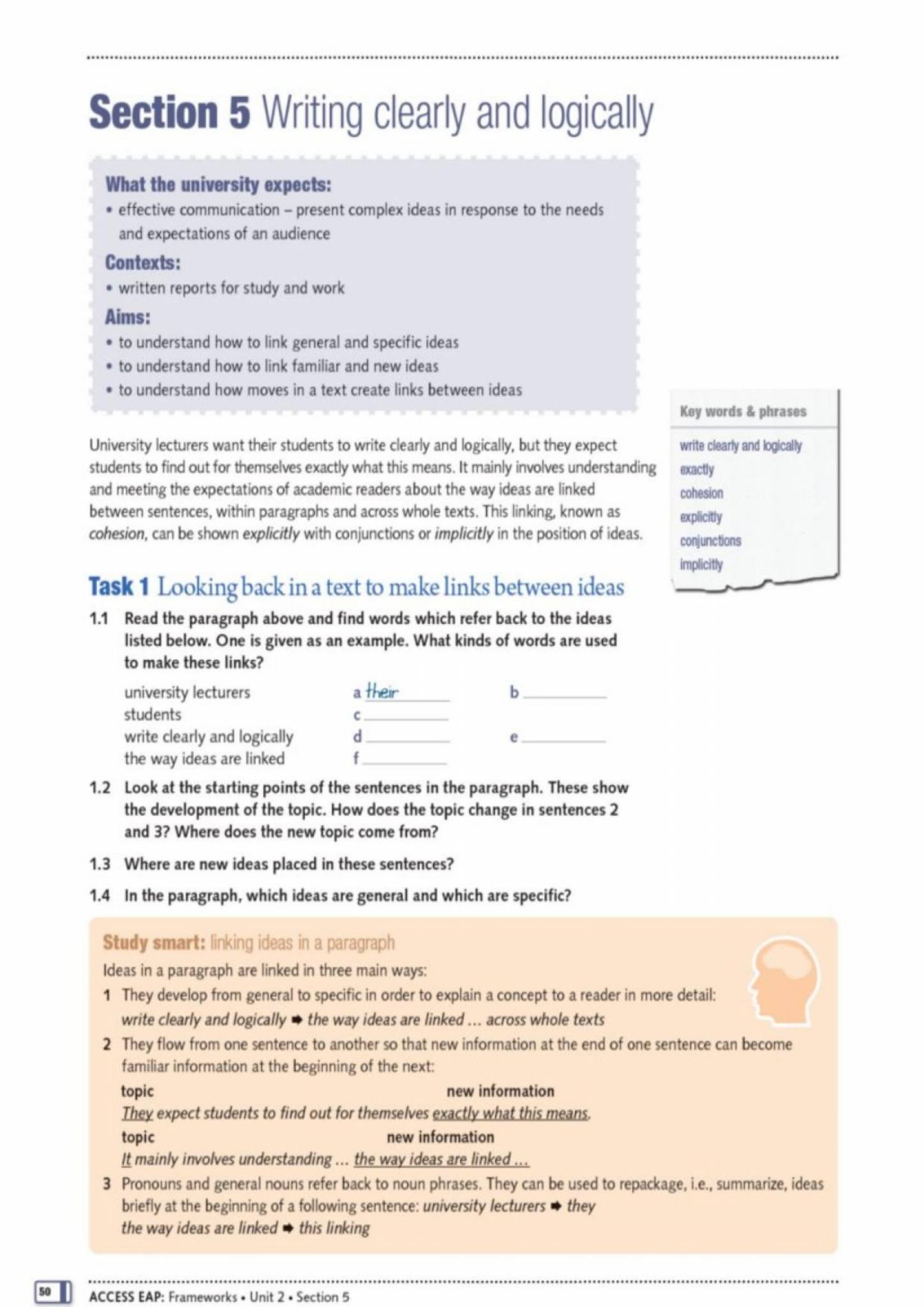 Access EAP: Foundations & Frameworks Garnet 学术英语入门与进阶教材