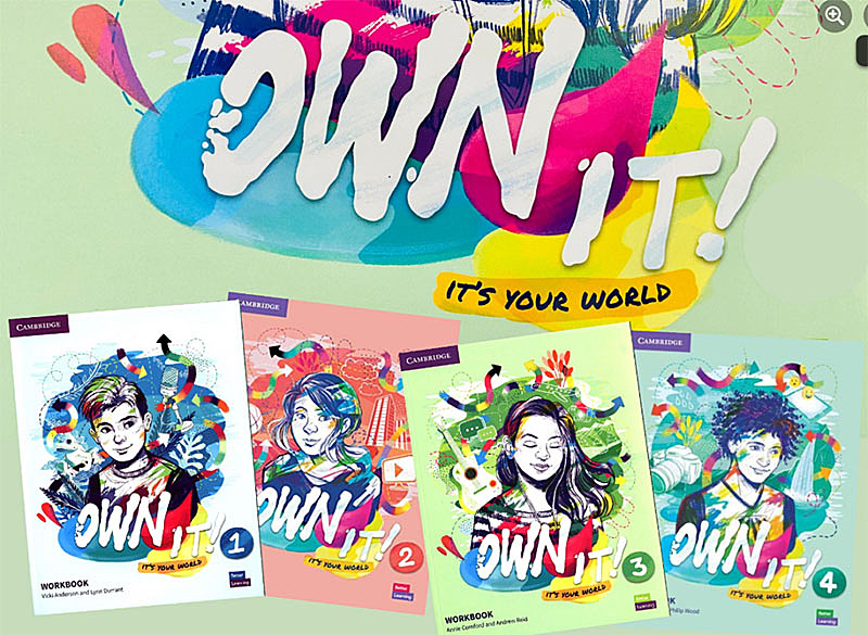Cambridge Own it!教材 第一版 剑桥青少年英语4级全套