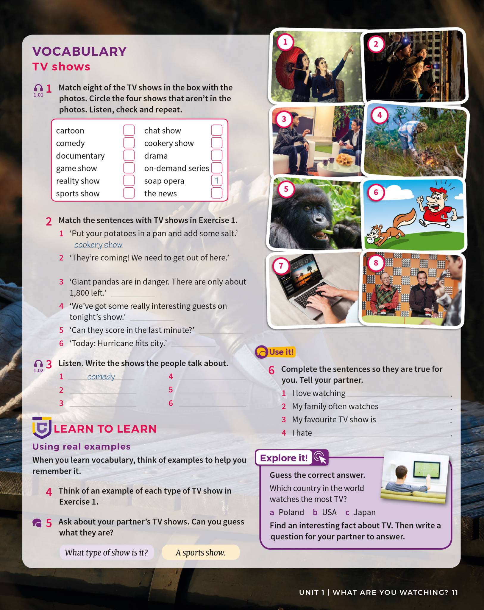 Cambridge Own it!教材 第一版 剑桥青少年英语4级全套