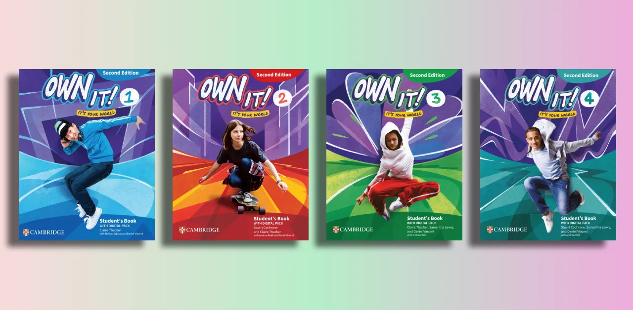 剑桥初中英语Cambridge Own it! 教材 第二版 电子版PDF 夸克百度云网盘下载