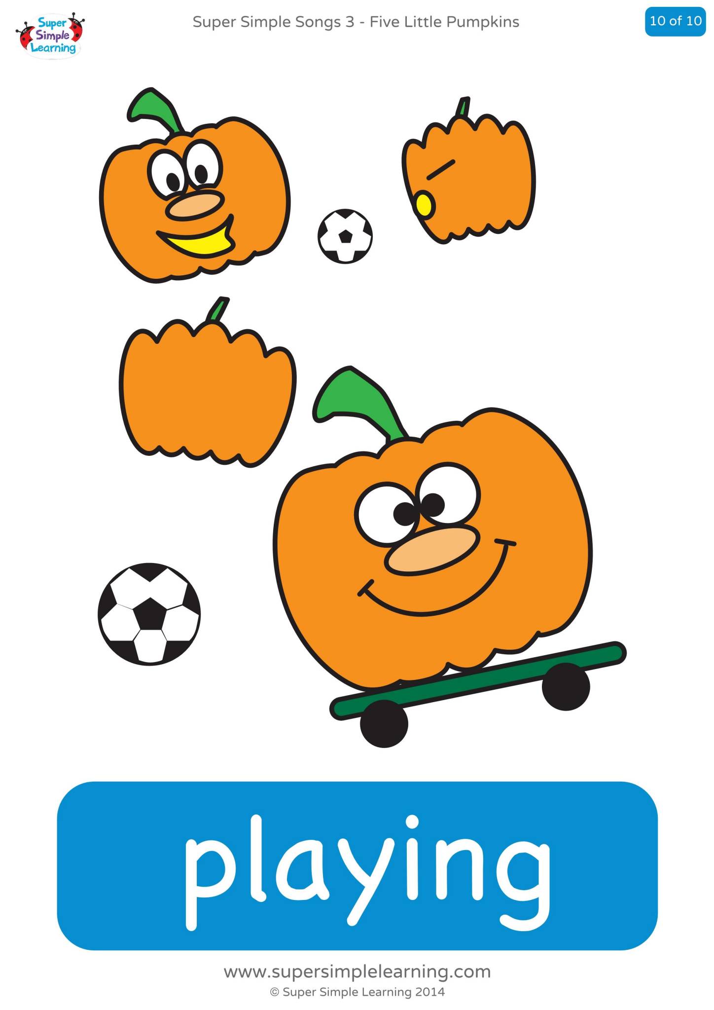 Super Simple Songs 超全39 套闪卡电子版资源可打印 下载 