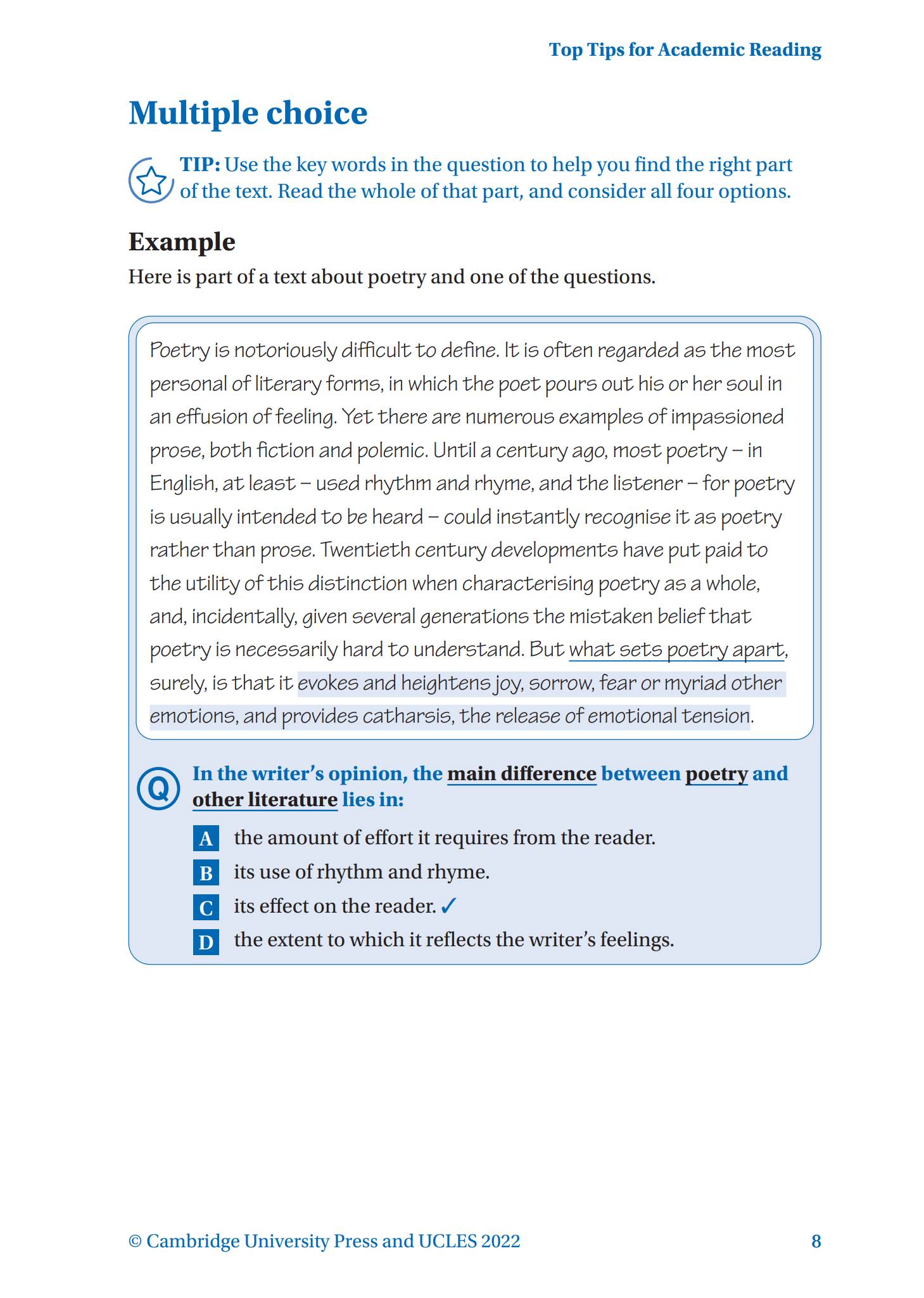 Cambridge Top Tips for IELTS：官方考官写的雅思备考小册子
