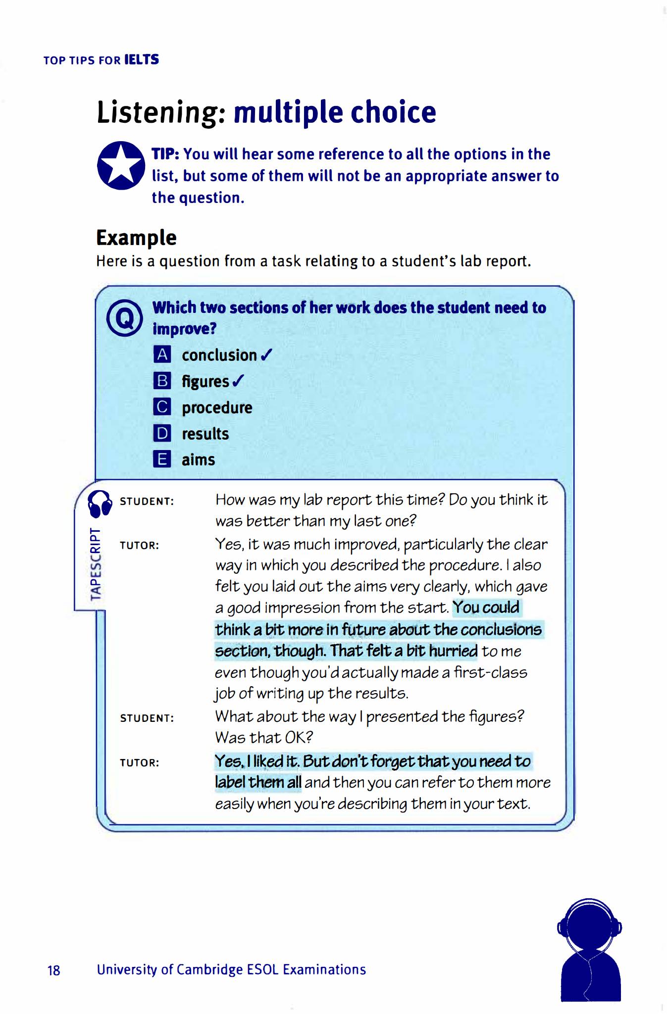 Cambridge Top Tips for IELTS：官方考官写的雅思备考小册子