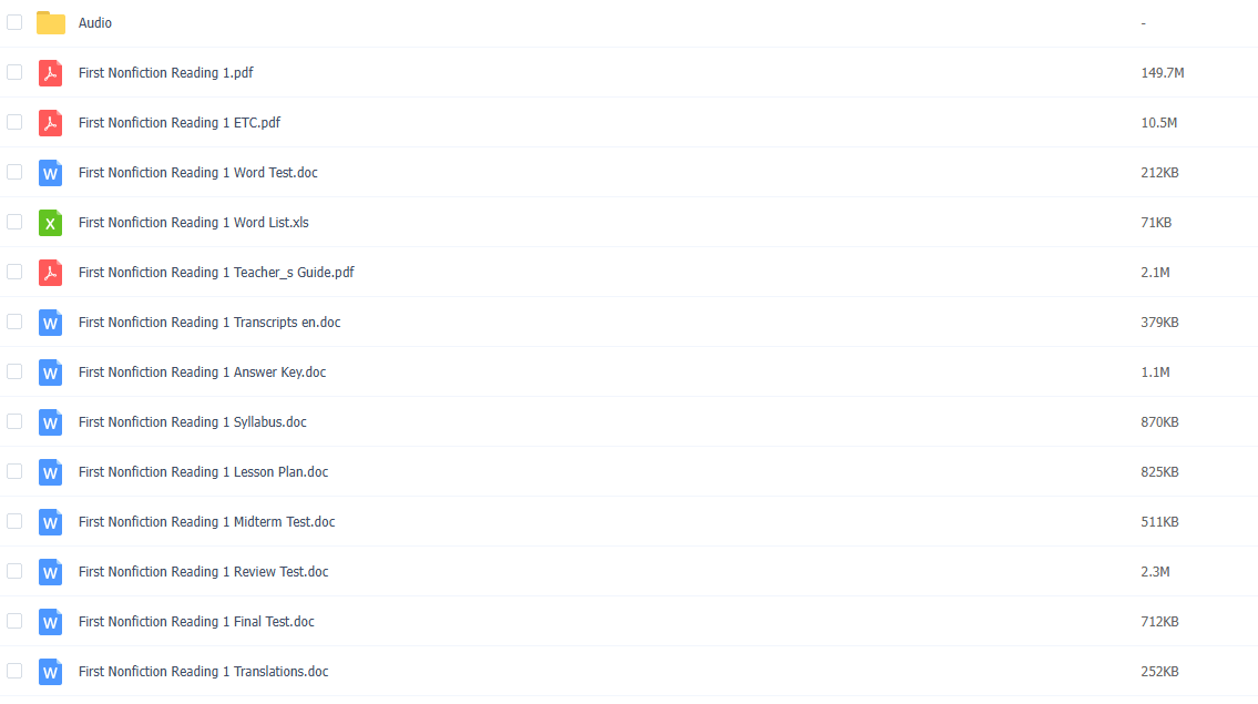 Compass First Nonfiction Reading 非虚构拼读阅读教材 电子版PDF 夸克百度云网盘下载
