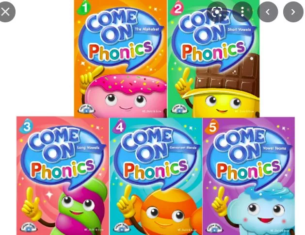 Build&Grow Come On, Phonics  5 级儿童自然拼读教材 电子版PDF 夸克百度云网盘下载