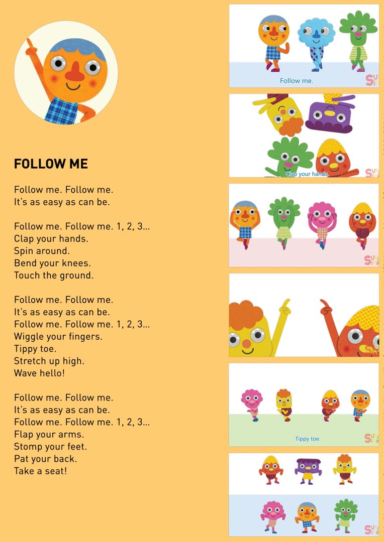 Super Simple Songs 185首儿歌歌词卡片——免费下载打印，跟唱不再抓瞎