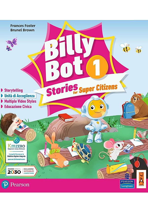 Billy Bot Pearson 培生小学英语综合教材 PDF/MP3/MP4 资源下载