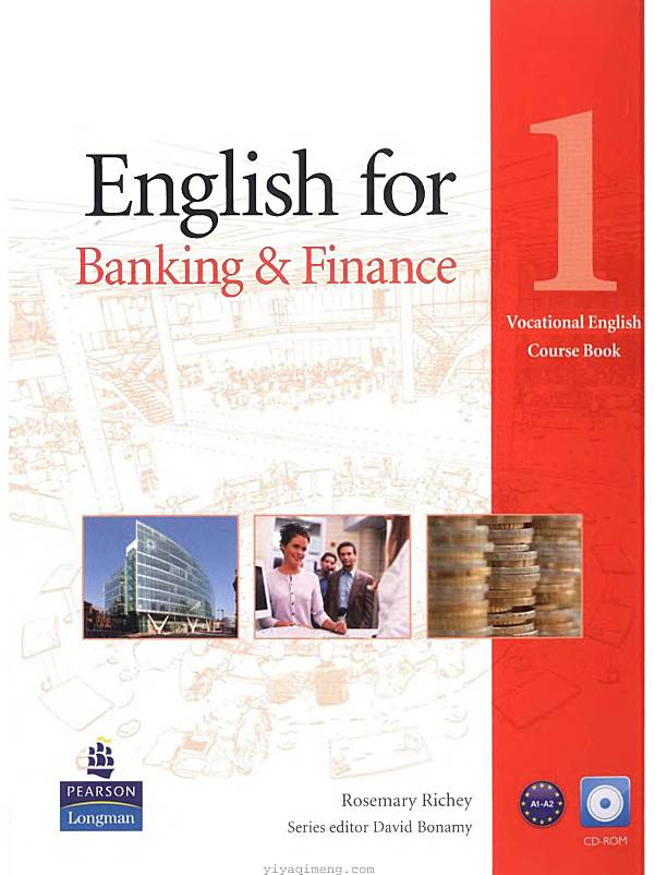 English for Banking and Finance电子版教材:Pearson Longman银行金融英语 PDF 资源