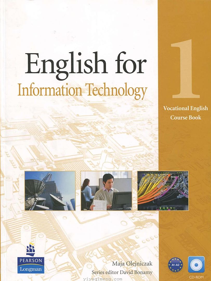 Pearson Longman English for Information Technology 信息技术行业英语电子版资源下载 (PDF+MP3+DOC)