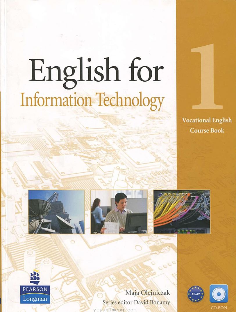 Pearson Longman English for Information Technology 信息技术行业英语电子版资源下载 (PDF+MP3+DOC)