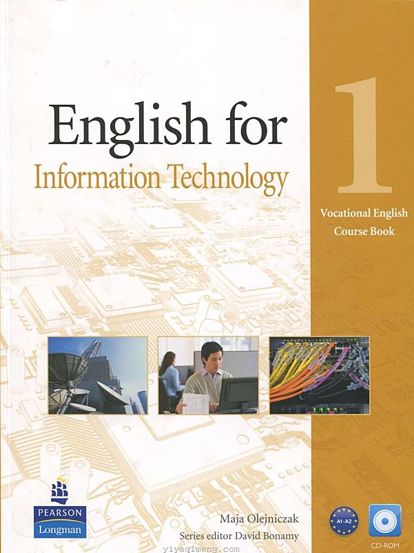Pearson Longman English for Information Technology 信息技术行业英语电子版资源下载 (PDF+MP3+DOC)