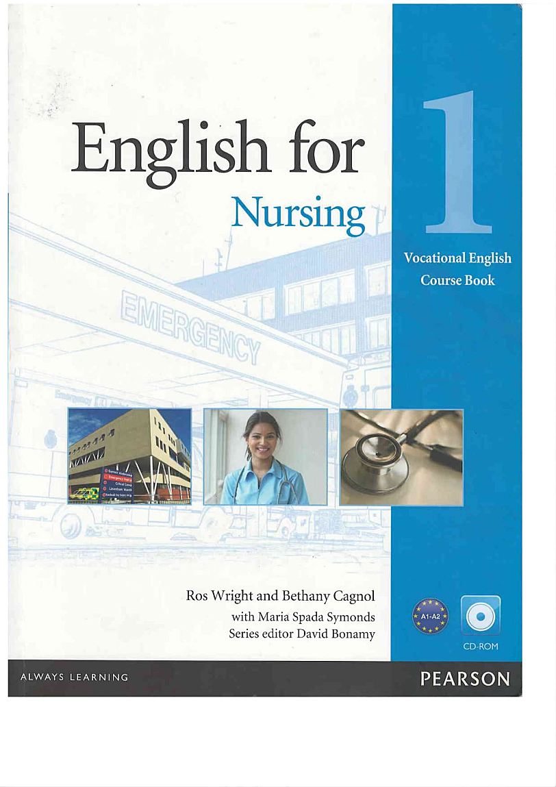 Pearson 护理英语教材English for Nursing 电子版 PDF 下载