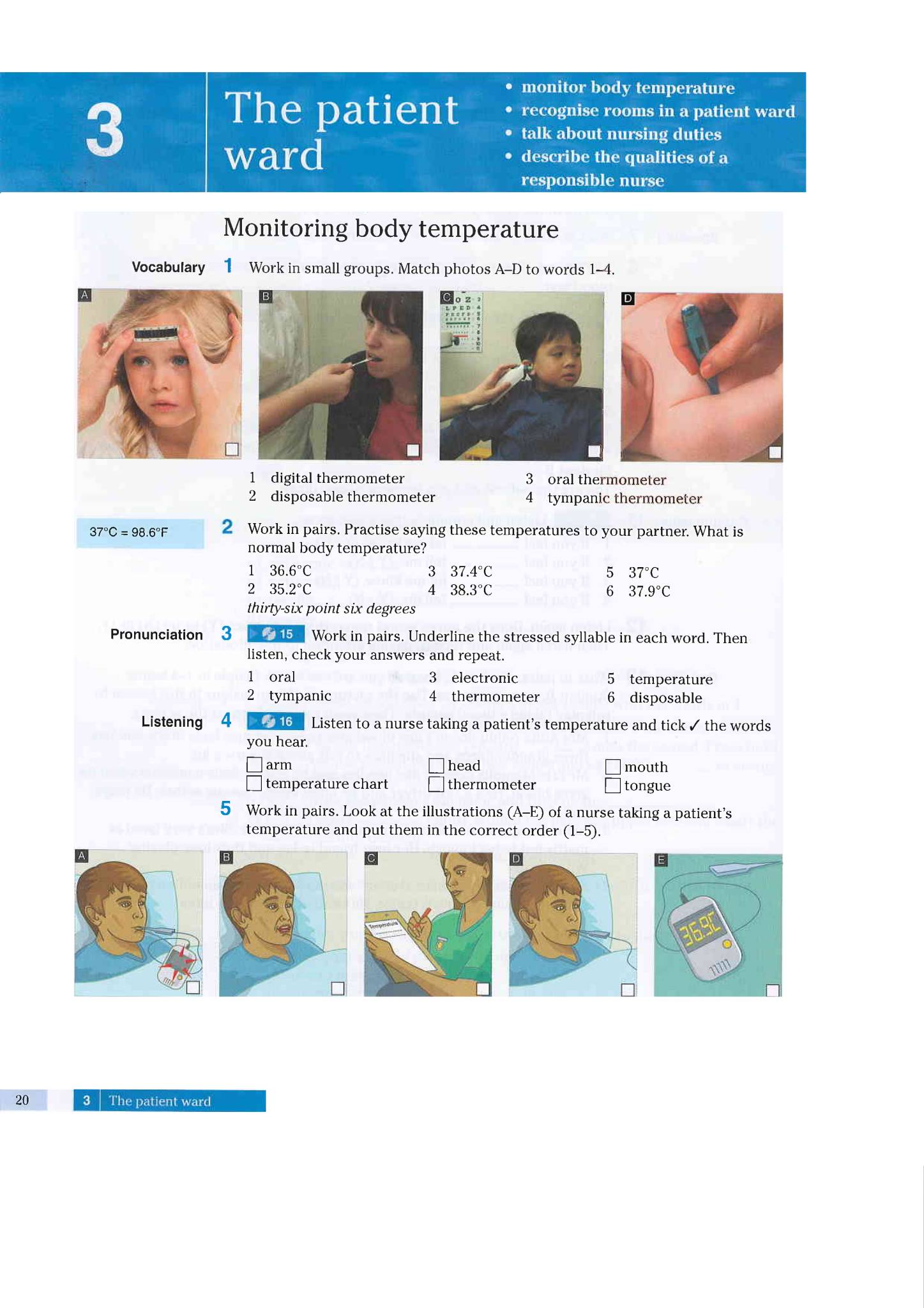 Pearson 护理英语教材English for Nursing 电子版 PDF 适用人群