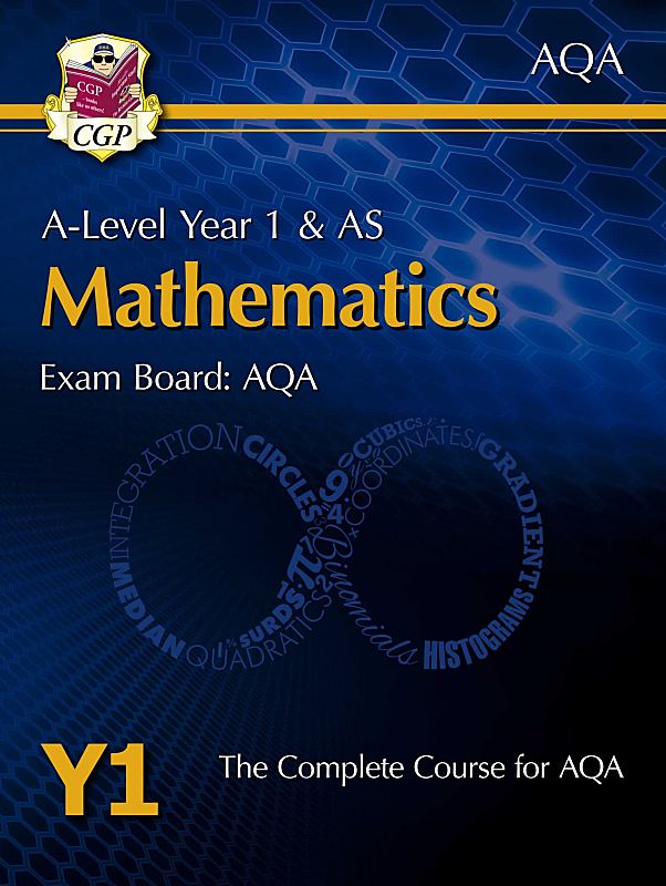 CGP AQA A-Level数学教材:978页36章纯数+统计+力学全拆解