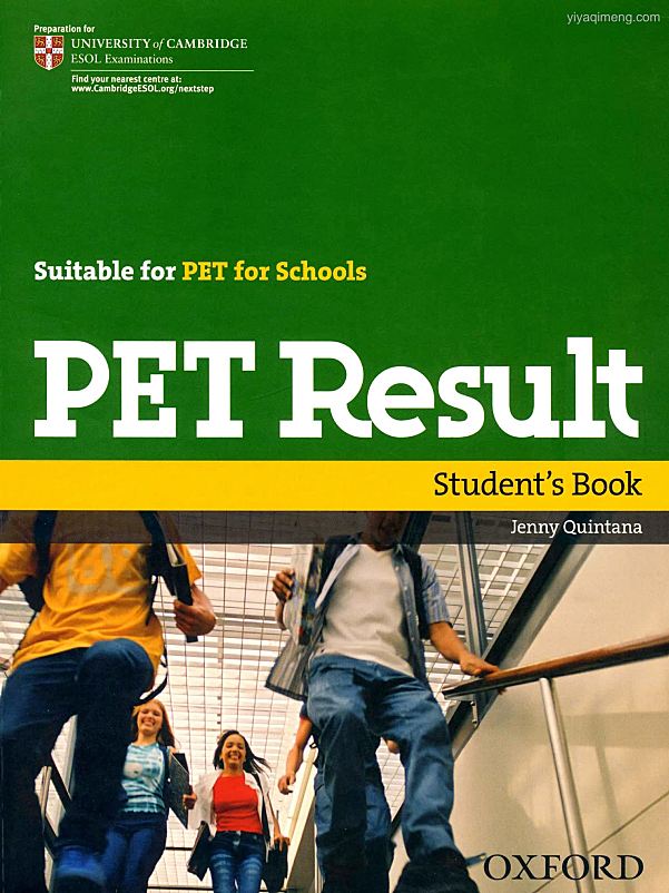 Oxford PET Result B1 Preliminary 备考教材