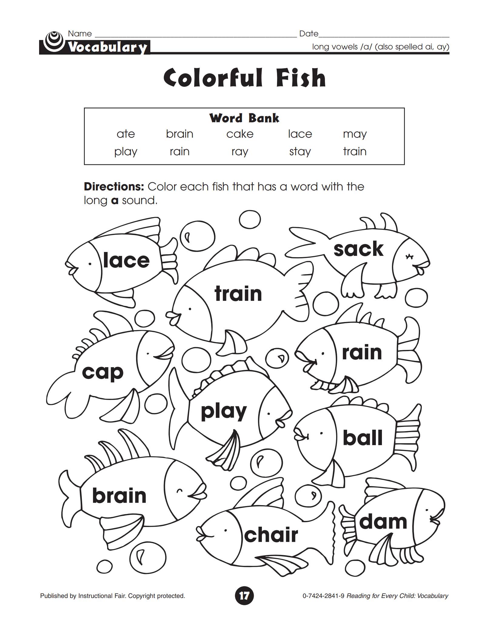 Reading for Every Child Vocabulary 全套电子版:K-5共6册词汇练习册PDF下载 内页2