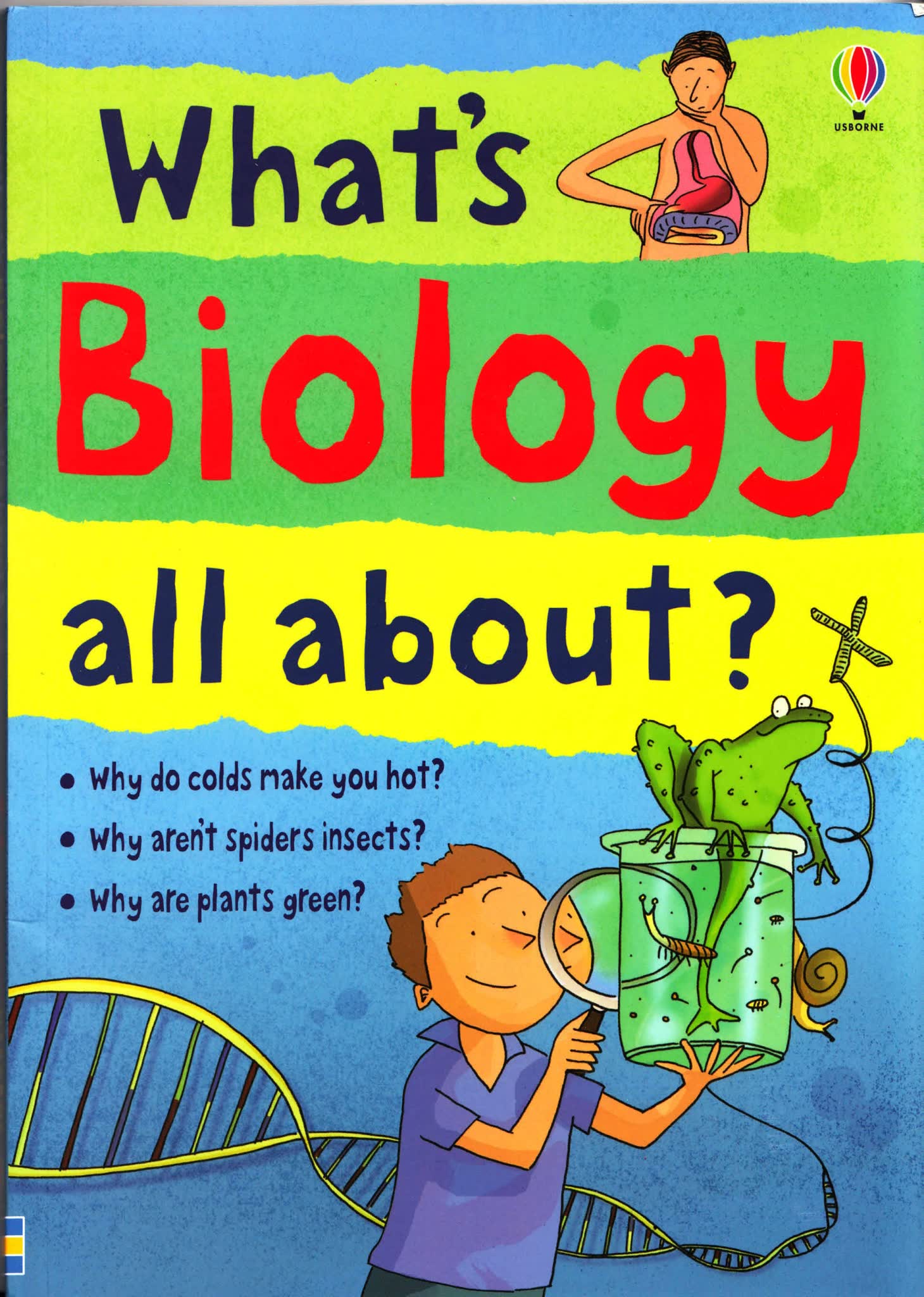 Usborne What's All About 系列电子版：4册青少年科普图解PDF下载 biology