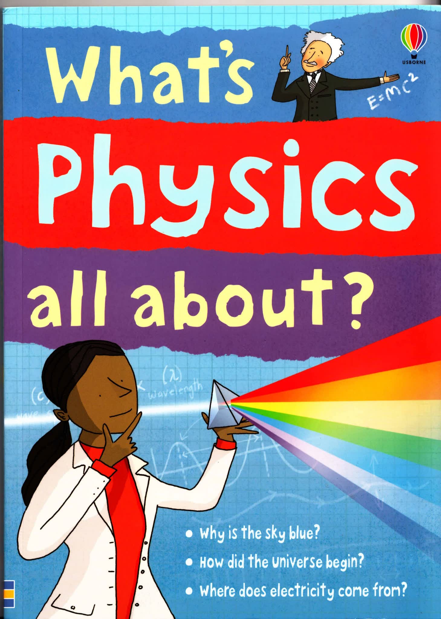 Usborne What's All About 系列电子版：4册青少年科普图解PDF下载 physics