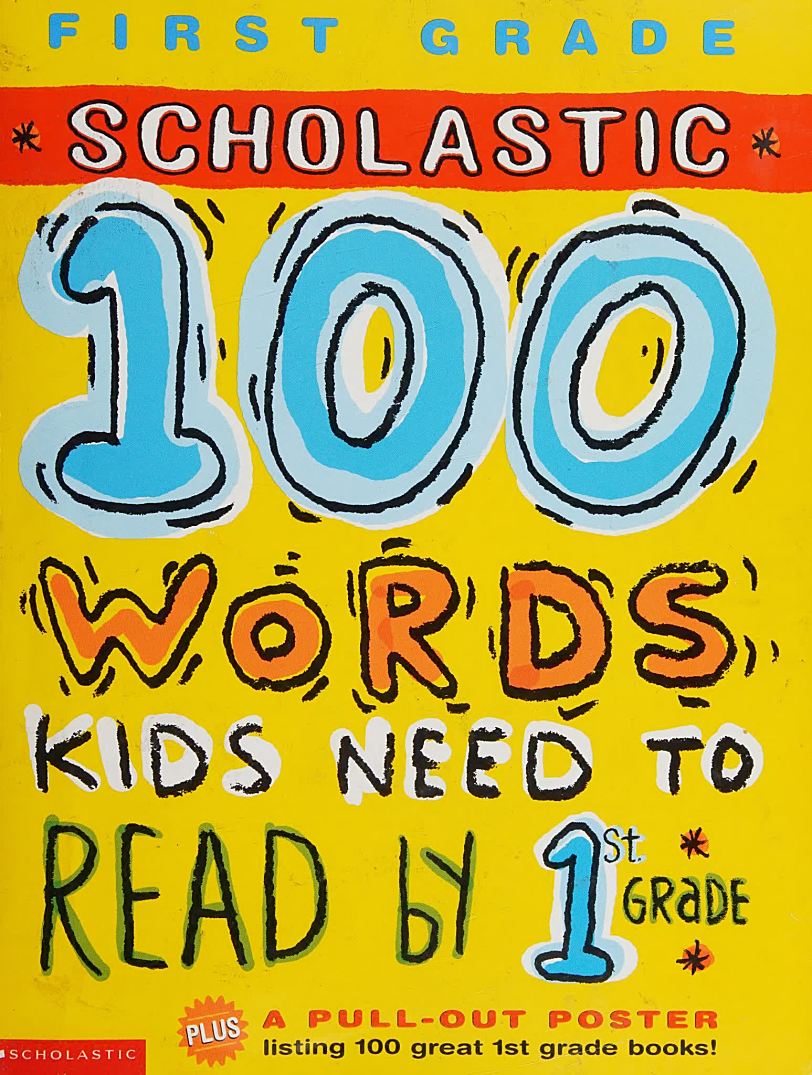 Scholastic 学乐 100 Words 系列:小学高频词与词汇练习册(G1–G6 全六册)PDF下载