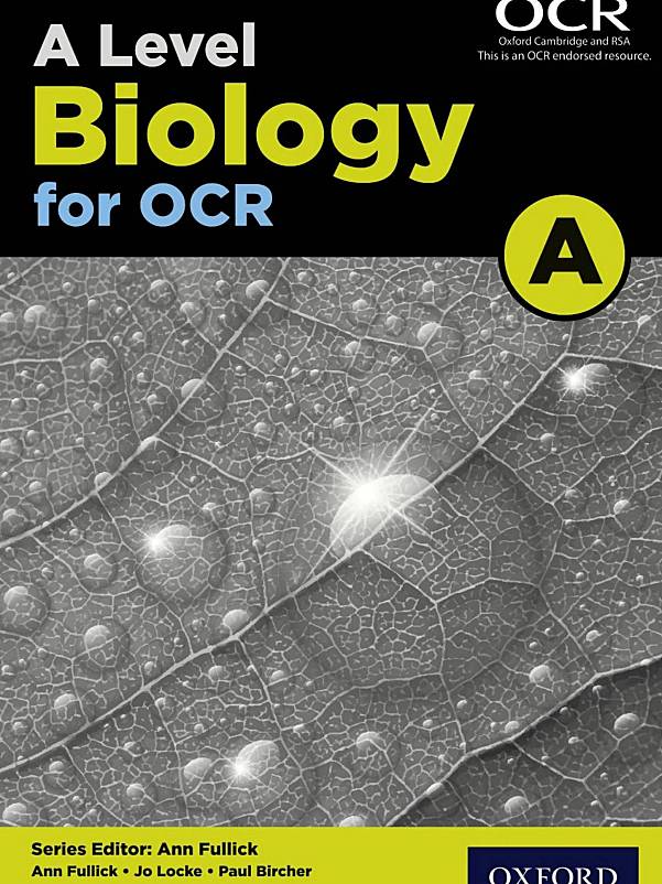 Oxford OCR A Biology A Level 学生课本 PDF OUP 合订本